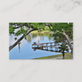 Lakeside Dock Visitekaartjes (Voorkant)