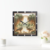 Lakeside ganzen Heritage Clock Vierkante Klok (Huis)