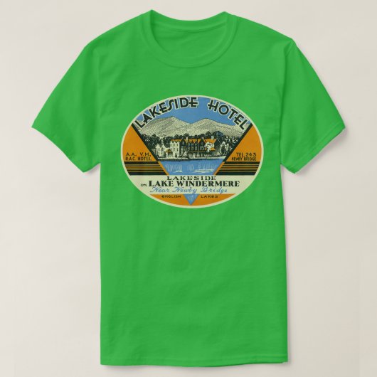 Lakeside Hotel T-shirt (Design voorkant)