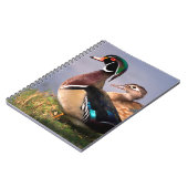 Lakeside, hout eend notitieboek (Linkerzijde)