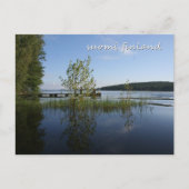 Lakeside in Suomi Finland Briefkaart (Voorkant)