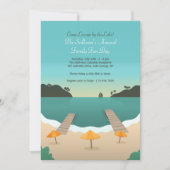 Lakeside Invitation Kaart (Voorkant)