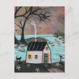 Lakeside Isle Seascape Briefkaart