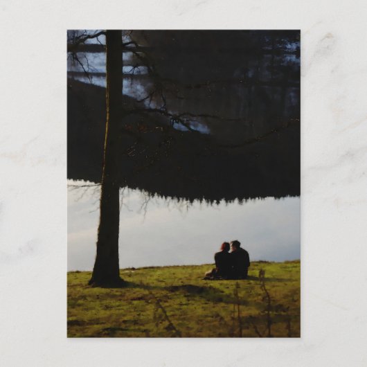 Lakeside Lovers Briefkaart (Voorkant)