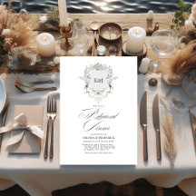 Lakeside Monogram Laurel Crest repetitie diner