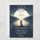 Lakeside Mountain Fun Natuur Bruidsfeest Meer Kaart (Voorkant)