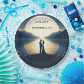 Lakeside Mountain Fun Natuur Lake Vrijgezellenfees Papieren Bordje (Feest)