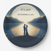 Lakeside Mountain Fun Natuur Lake Vrijgezellenfees Papieren Bordje (Voorkant)