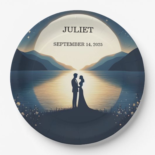 Lakeside Mountain Fun Natuur Lake Vrijgezellenfees Papieren Bordje (Voorkant)