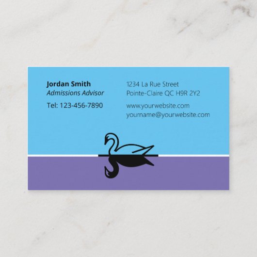 Lakeside Oceania Visitekaartje (Achterkant)