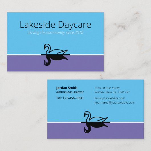 Lakeside Oceania Visitekaartje (Voorkant / Achterkant)