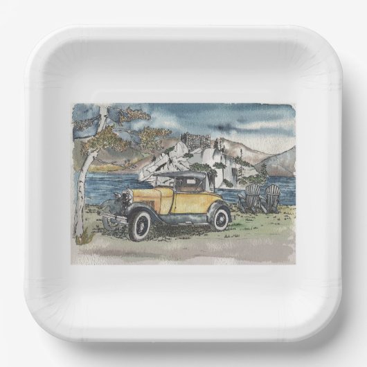 Lakeside Papieren Bordje (Voorkant)