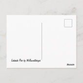 Lakeside Pier-fotografie Briefkaart (Achterkant)