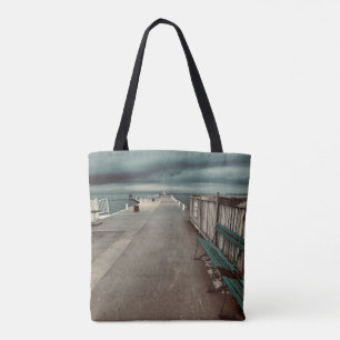 Lakeside Pier-fotografie Tote Bag