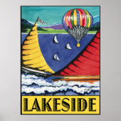 Lakeside-poster Poster (Voorkant)
