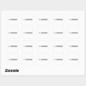 Lakeside Pride Square Stickers (Vel)