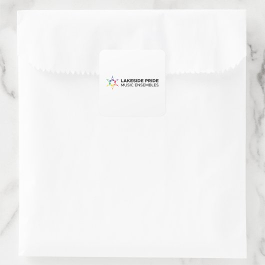 Lakeside Pride Square Stickers (Tas)