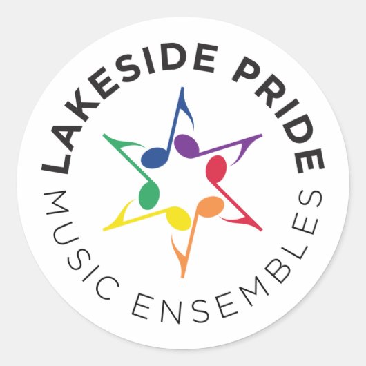 Lakeside Pride Sticker (Voorkant)