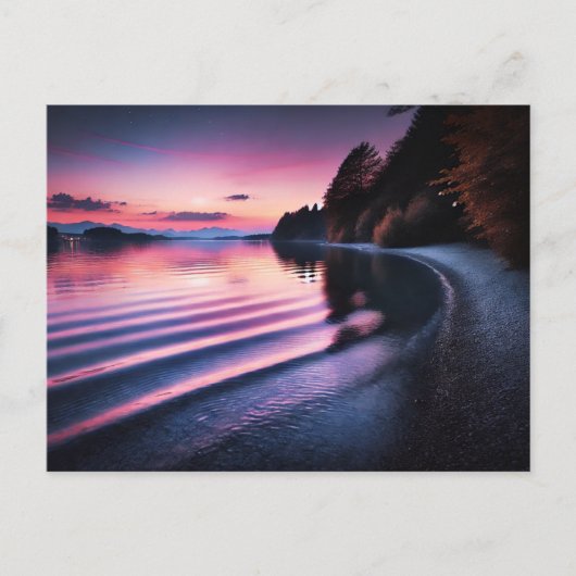 Lakeside Serenity - Briefkaart (Voorkant)