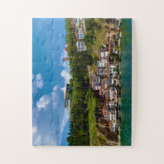 Lakeside Serenity | Ohrid, Noord-Macedonië Legpuzzel (Verticaal)