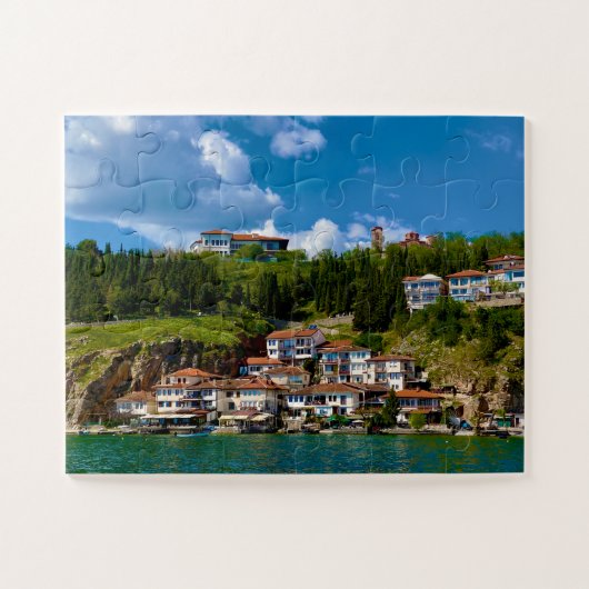 Lakeside Serenity | Ohrid, North Macedonia Legpuzzel (Horizontaal)