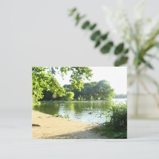 Lakeside Splendor Briefkaart (Staand voorkant)