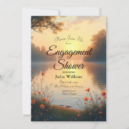 Lakeside Twilight Whispers bij het water Kaart