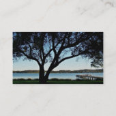 Lakeside uitzicht visitekaartje (Achterkant)