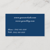 Lakeside Uitzichten Visitekaartje (Achterkant)