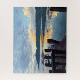 Lakeside View from a Deck Legpuzzel