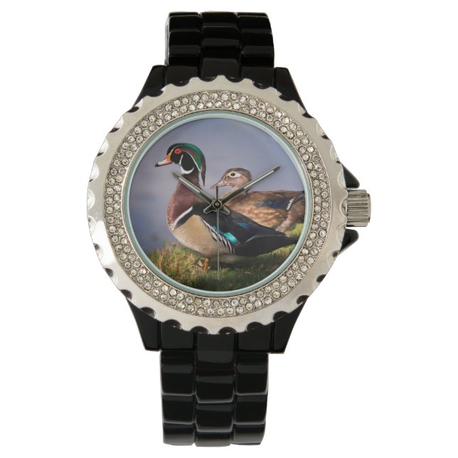 Lakeside, Wood Duck Horloge (Voorkant)