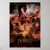 Laketown Ablaze met SMAUG™ en BARD DE BOWMAN™ Poster (Voorkant)