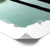 Lakeview Abstract Poster (Hoek)