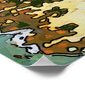 Lakeview Alley, New Orleans Art Poster (Hoek)