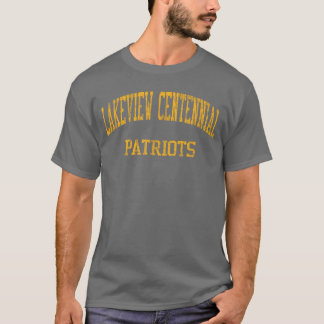 Lakeview Centennial High School HS GarlandX Antiek T-shirt