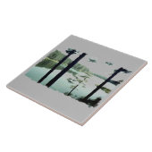 Lakeview Lake Photography Abstract Tegeltje (Zijkant)