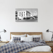 Lakeview, Oregon Main Street Uitzicht Foto #1 Canvas Afdruk (Insitu (Slaapkamer))