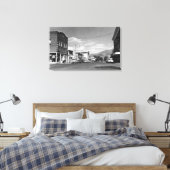 Lakeview, Oregon Main Street Uitzicht Foto #2 Canvas Afdruk (Insitu (Slaapkamer))