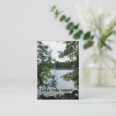 LakeView Real Estate Visitekaartje (Staand voorkant)