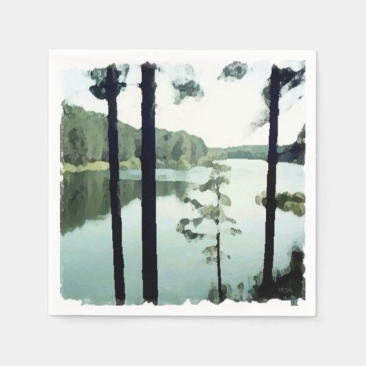 Lakeview Servetten (Voorkant)