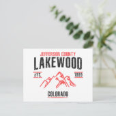 Lakewood Briefkaart (Staand voorkant)