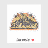 Lakewood, Californië Sticker (Vel)