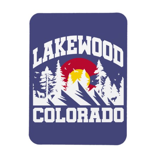 Lakewood, Colorado Magneet (Verticaal)