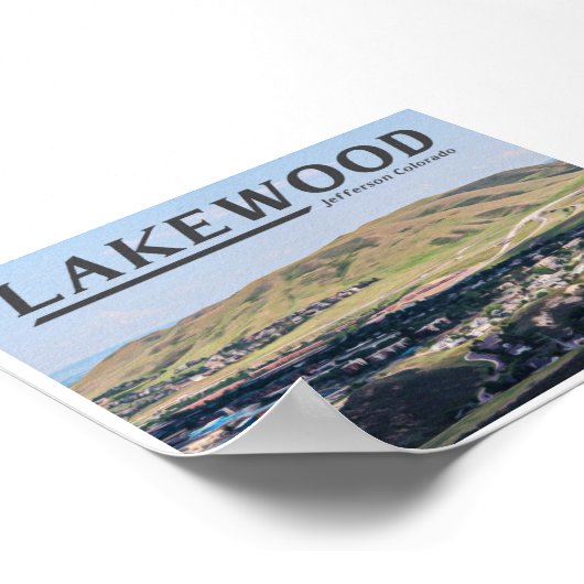 LAKEWOOD COLORADO POSTER (Hoek)