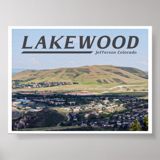 LAKEWOOD COLORADO POSTER (Voorkant)