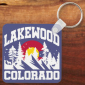 Lakewood, Colorado Sleutelhanger (Achterkant)