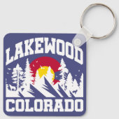 Lakewood, Colorado Sleutelhanger (Achterkant)