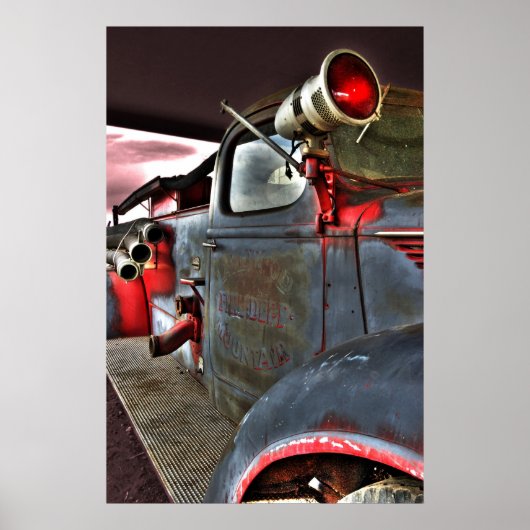 Lakewood Mountair Fire Dept. Poster (Voorkant)