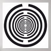 Lakhovsky vitality disk, MWO Tesla antenne, scalar Poster (Voorkant)