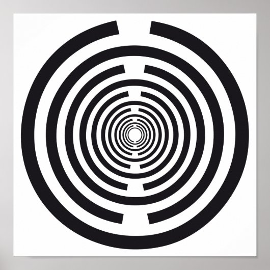 Lakhovsky vitality disk, MWO Tesla antenne, scalar Poster (Voorkant)